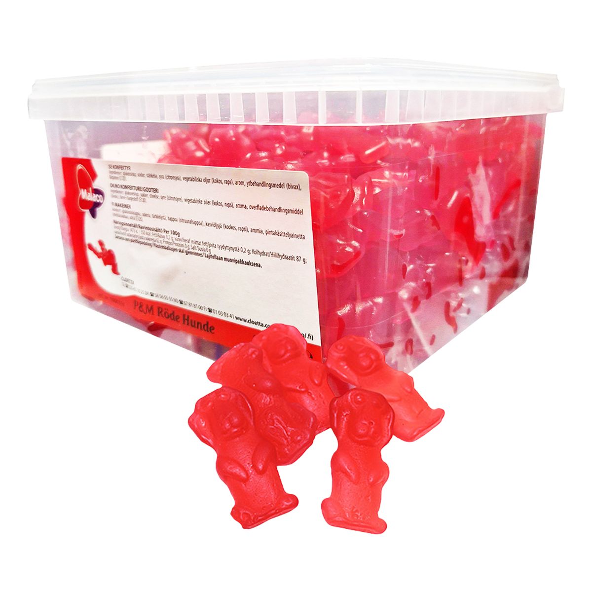 Malaco Röde Hund Storpack - 2 kg