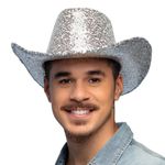 Cowboyhat Rodeo Sølv
