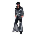 70'er Disco Kostume Sølv Kostume Deluxe