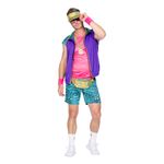 80'er Aerobics Herre Kostume