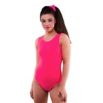 80'er Bodystocking Neonlyserød