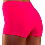 80'er Hotpants Neonlyserød