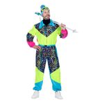 80'er Neon Skidragts Kostume