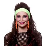 80'er Øreringe Lyn Neonorange