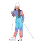 80'er Retro Skioverall Børnekostume