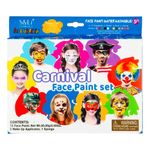 Ansigtsmaling Carnival Sminkesæt