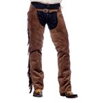 Autentiske Western Chaps Herre Brune