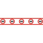 Partytape Trafikskilt 60