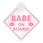 Bilskilt Babe On Board