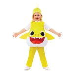 Baby Shark Gul Børnekostume