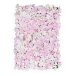 Backdrop Stativ Blomster Hvid/Lyserød