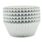 Muffinsforme Folie Sølv