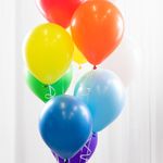 Ballonbuket Regnbue