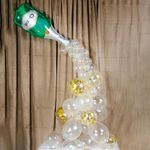 Ballonbue Champagneflaske Sæt
