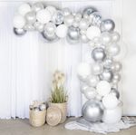 Ballonbue Sølv/Krom