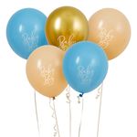 Balloner Baby Boy Guld/Blå