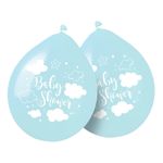 Balloner Baby Shower Lyseblå