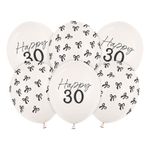 Balloner Happy 30 med Rosetter