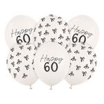 Balloner Happy 60 med Rosetter