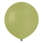Ballonger Olivgrønn Runde Store