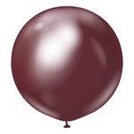 Balloner Professional Superstore Burgundy Chrome