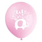 Balloner Lyserød Baby Elefant