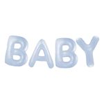 Ballongguirlande Baby Pastelblå