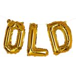 Ballongguirlande Old Guld