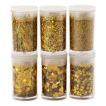 Bio-Glitter Blandede Guld Sæt