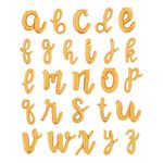 Bokstavballong Script Gull