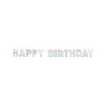 Bogstavguirlande Happy Birthday Farvestrålende