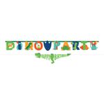 Bogstavguirlande Happy Dino Birthday