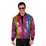 Palietjakke Rainbow Leopard