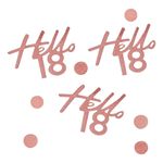 Borddekoration Tal Hello