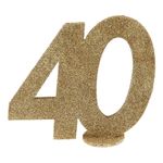Pöytäkoriste 40 Kimalteleva Kulta