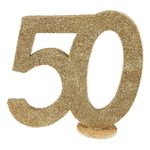 Pöytäkoriste 50 Kimalteleva Kulta
