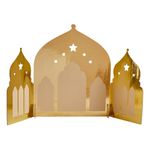Borddekoration Eid Mubarak Tempel Guld