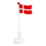 Bordsflag i Træ Danske flag