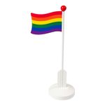 Bordflag i Træ Prideflag