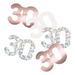 Bordkonfetti 30 Rosaguld