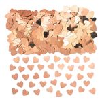 Bordkonfetti Hjerter Roséguld