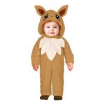 Brun Ræv Baby Kostume