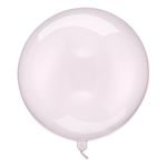 Bobleballon Lyserød