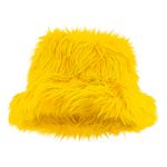 Bucket Hat Fluffy Gul