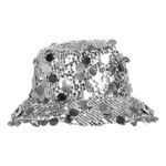 Bucket Hat Pallietter Sølv