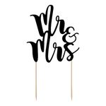 Cake Topper Mr & Mrs Sort