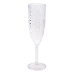 Uknuseligt Champagneglas i Plast Bubbles