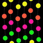 Cirkler UV Neon Guirlande