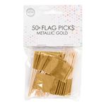 Cocktailflag Guld Metallic