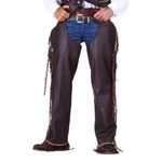 Cowboy Chaps Herre Brun Deluxe